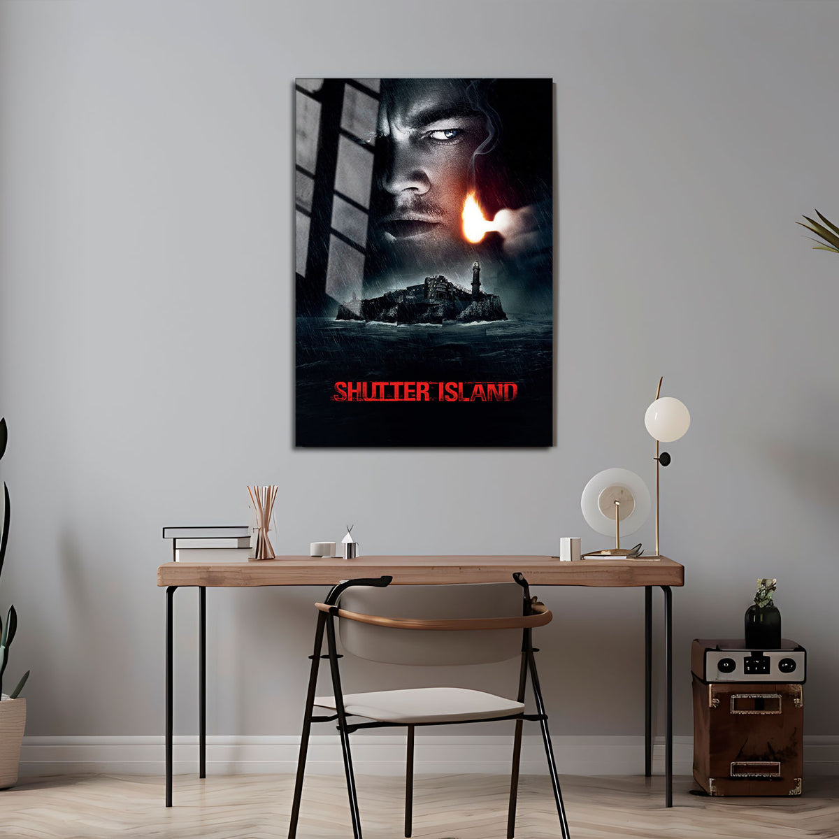 Flex Designs Metal Poster Shutter Island 5 x 7" Home Goods - Movie 2010 Movie Metal Poster