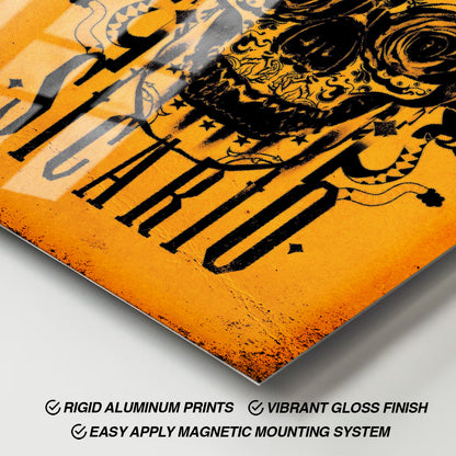 Flex Designs Metal Poster Sicario Sketch 11 x 17" Home Goods - Movie 2015 Movie Metal Poster