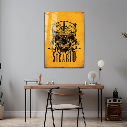 Flex Designs Metal Poster Sicario Sketch 5 x 7" Home Goods - Movie 2015 Movie Metal Poster