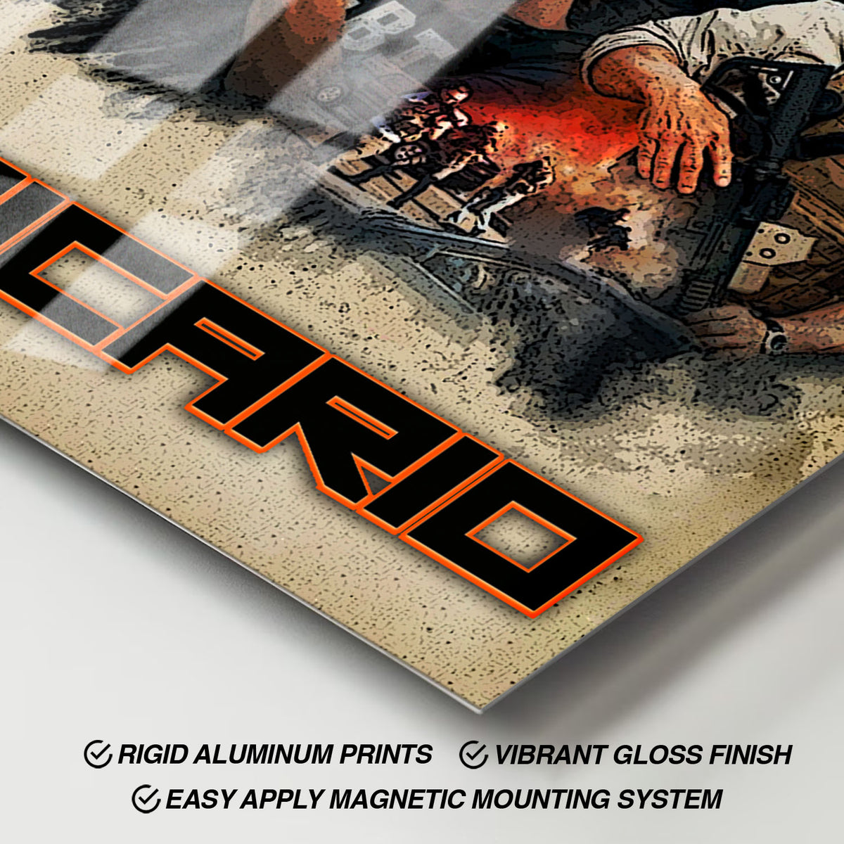 Flex Designs Metal Poster Sicario 11 x 17" Home Goods - Movie 2015 Movie Metal Poster