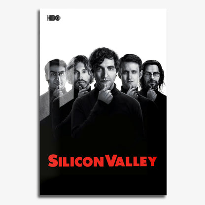 Flex Designs Metal Poster Silicon Valley 11 x 17" Home Goods - TV Show 2014 TV Show Metal Poster