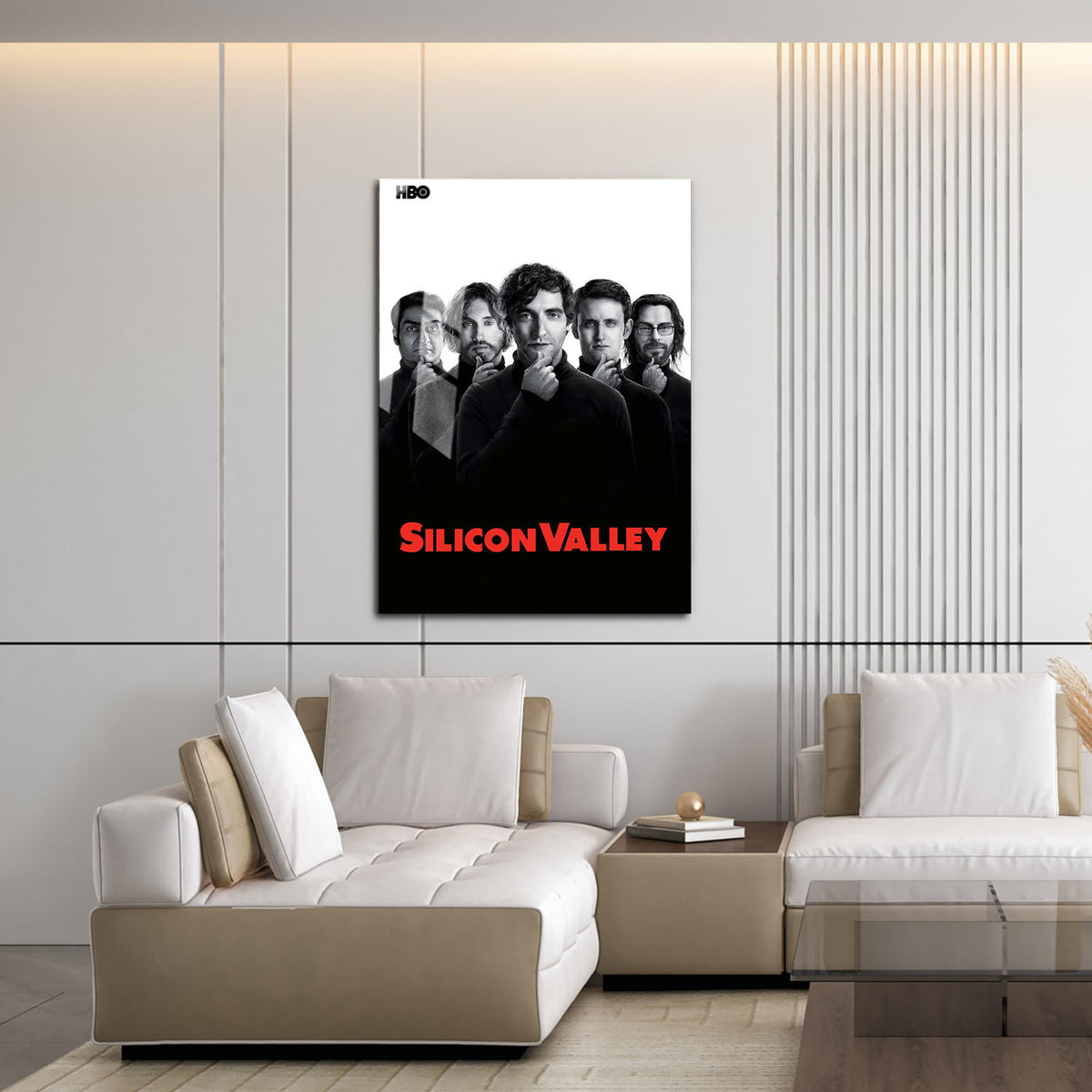 Flex Designs Metal Poster Silicon Valley 16 x 24" Home Goods - TV Show 2014 TV Show Metal Poster