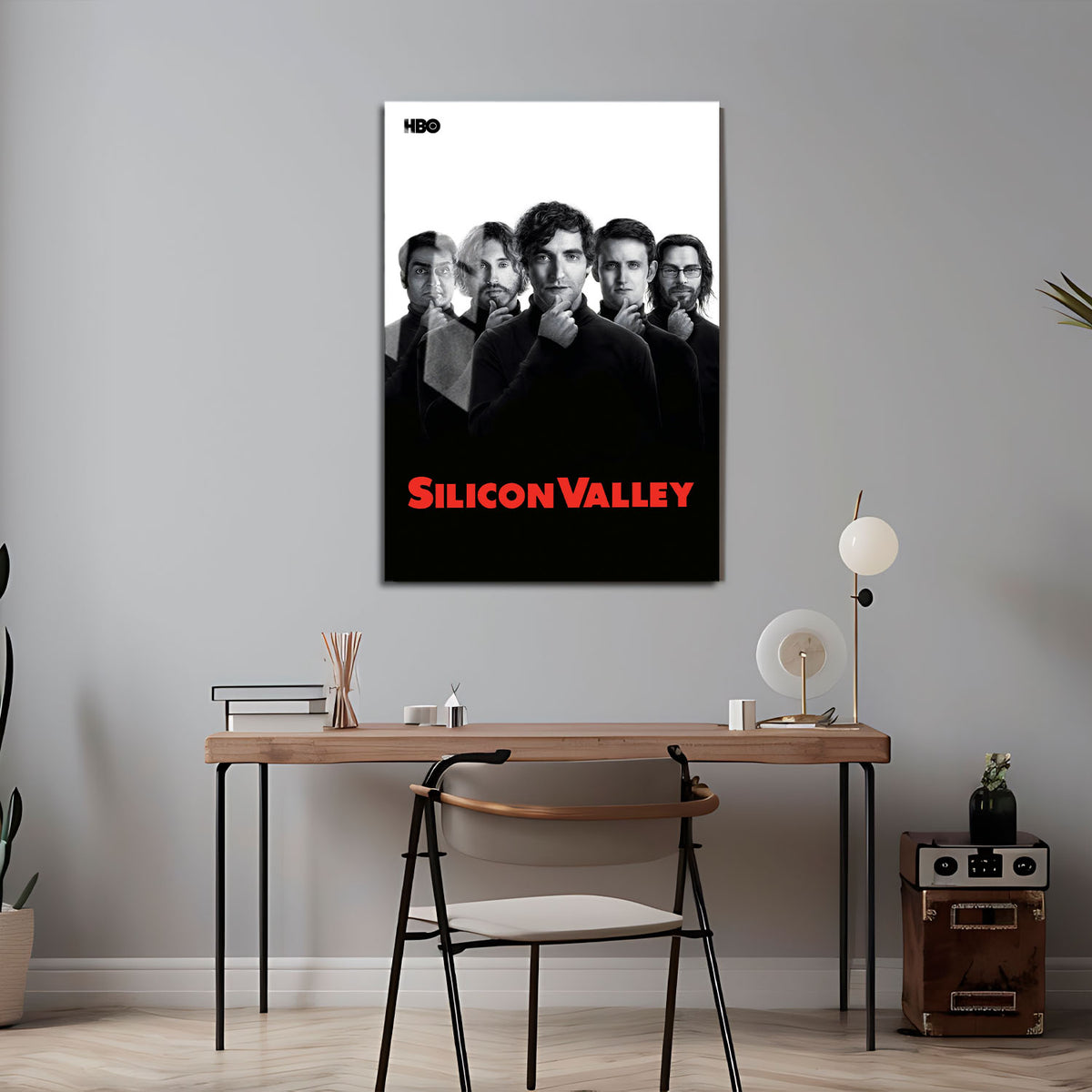 Flex Designs Metal Poster Silicon Valley 5 x 7" Home Goods - TV Show 2014 TV Show Metal Poster