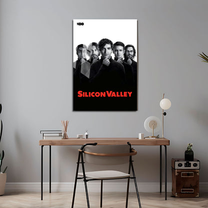 Flex Designs Metal Poster Silicon Valley 5 x 7" Home Goods - TV Show 2014 TV Show Metal Poster