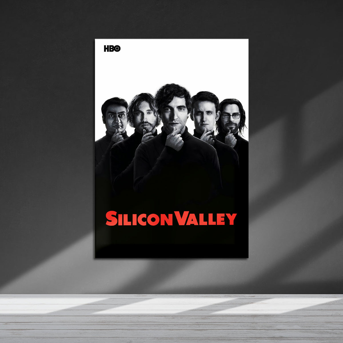 Flex Designs Metal Poster Silicon Valley 5 x 7" Home Goods - TV Show 2014 TV Show Metal Poster