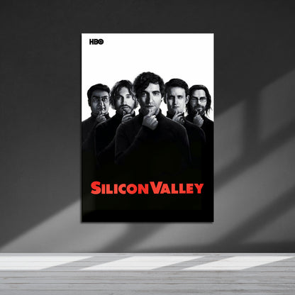 Flex Designs Metal Poster Silicon Valley 5 x 7" Home Goods - TV Show 2014 TV Show Metal Poster