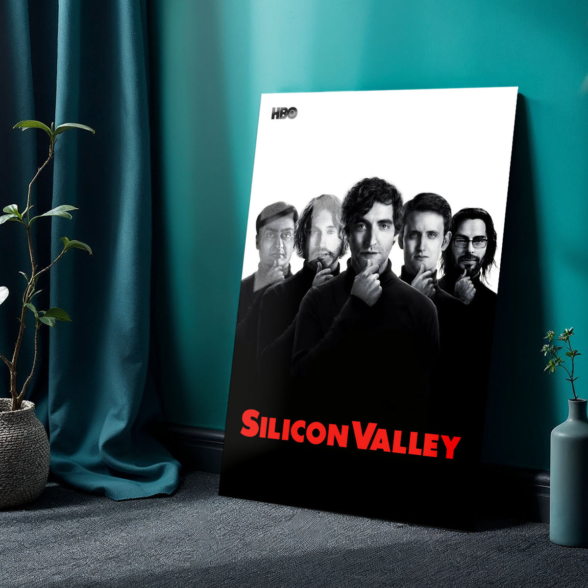Flex Designs Metal Poster Silicon Valley 24 x 36" Home Goods - TV Show 2014 TV Show Metal Poster
