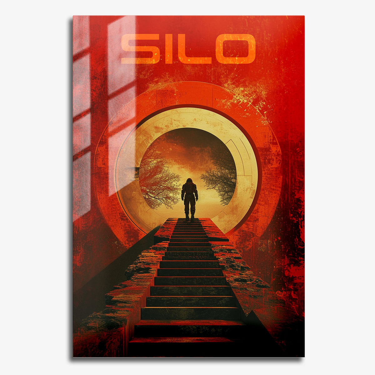 Flex Designs Metal Poster Silo Sketch 11 x 17" Home Goods - TV Show 2023 TV Show Metal Poster