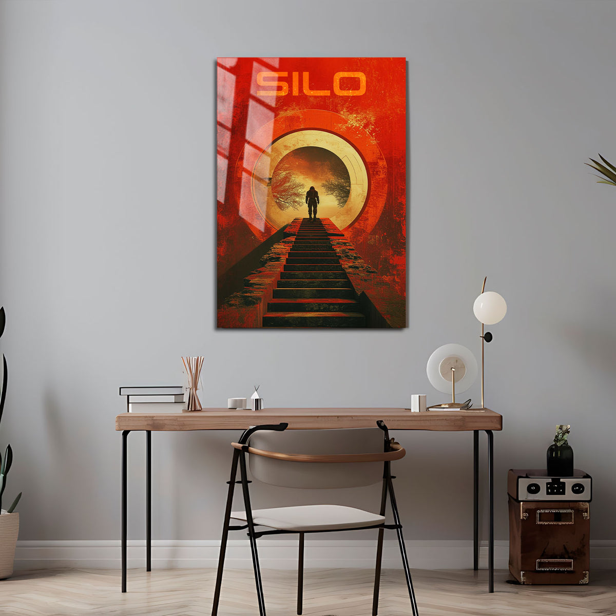 Flex Designs Metal Poster Silo Sketch 5 x 7" Home Goods - TV Show 2023 TV Show Metal Poster