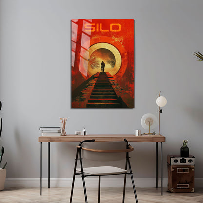 Flex Designs Metal Poster Silo Sketch 5 x 7" Home Goods - TV Show 2023 TV Show Metal Poster