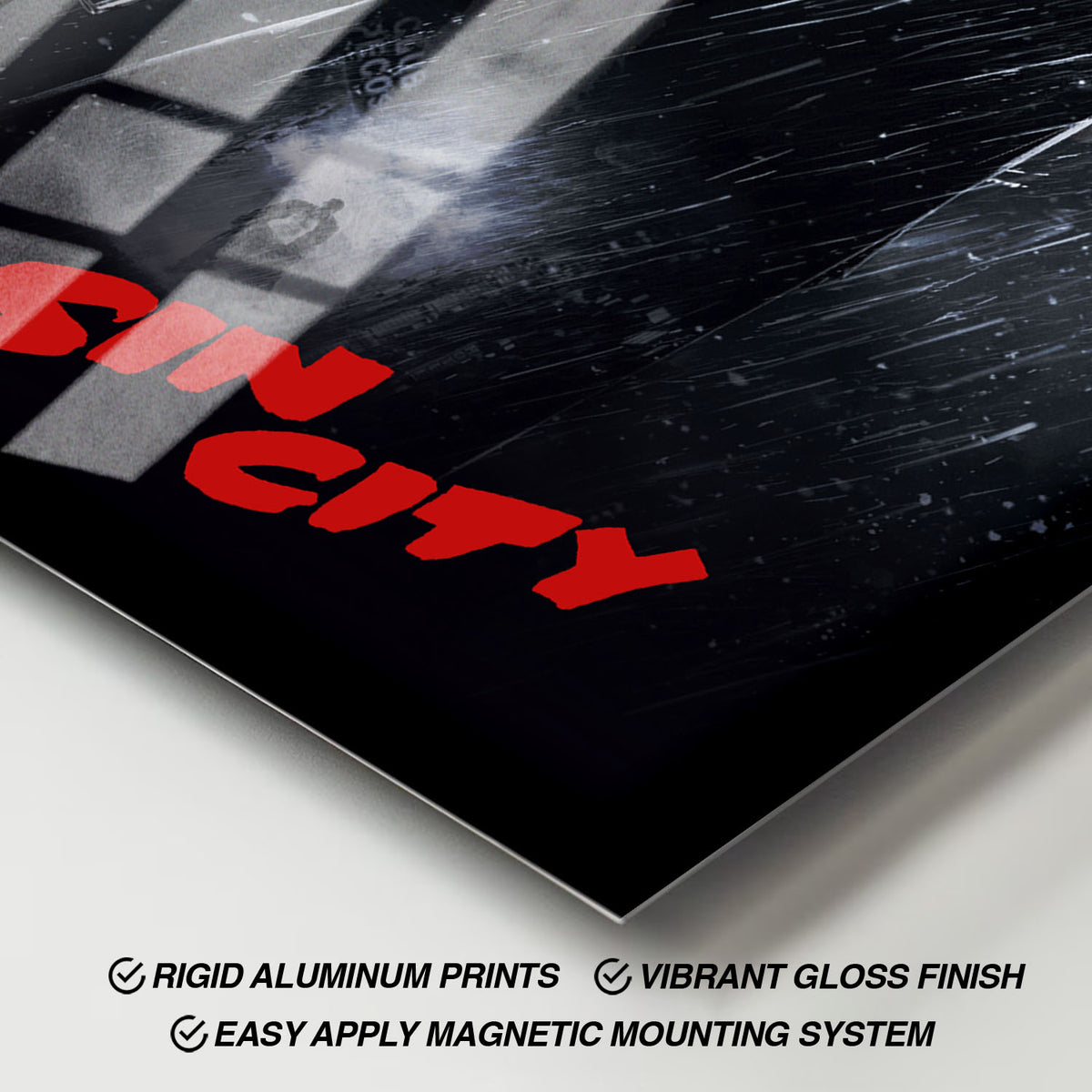 Flex Designs Metal Poster Sin City 11 x 17" Home Goods - Movie 2005 Movie Metal Poster
