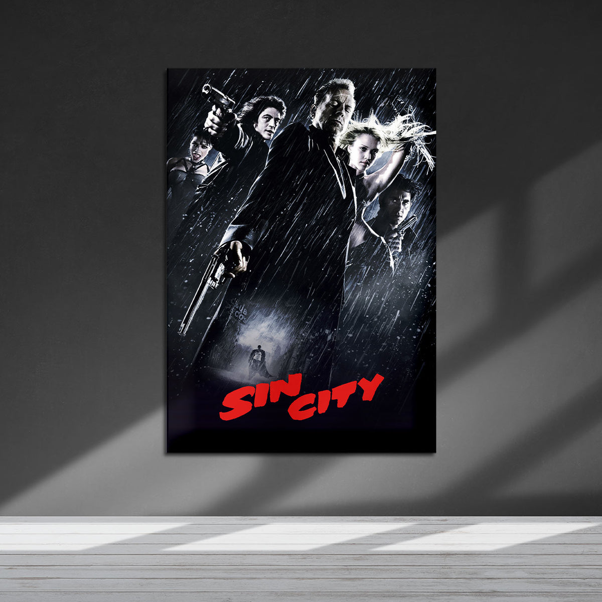 Flex Designs Metal Poster Sin City 5 x 7" Home Goods - Movie 2005 Movie Metal Poster