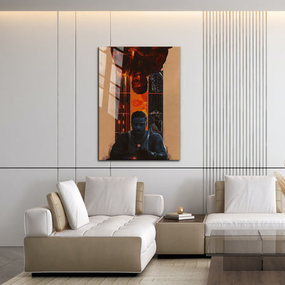 Flex Designs Metal Poster Sinners Twins 16 x 24" Home Goods - Movie 2025 Movie Metal Poster