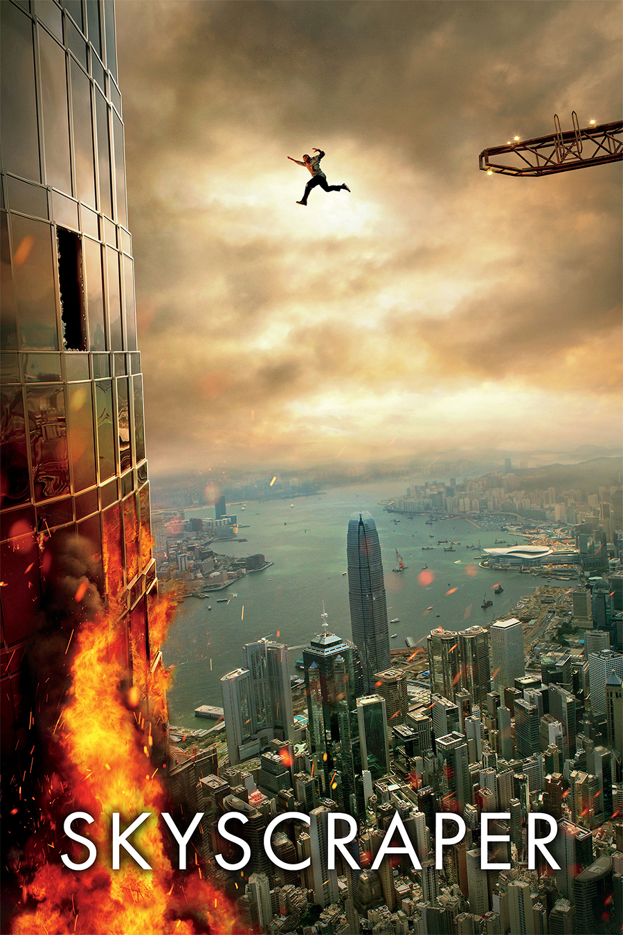 Flex Designs Metal Poster Skyscraper 11 x 17" Home Goods - Movie 2018 Movie Metal Poster