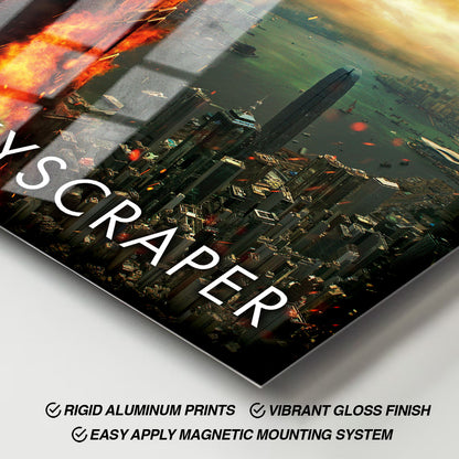 Flex Designs Metal Poster Skyscraper 11 x 17" Home Goods - Movie 2018 Movie Metal Poster