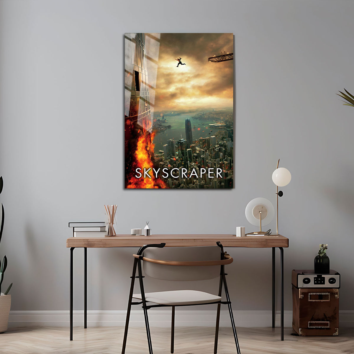Flex Designs Metal Poster Skyscraper 5 x 7" Home Goods - Movie 2018 Movie Metal Poster