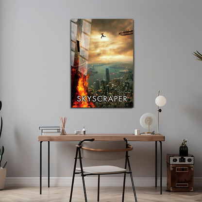 Flex Designs Metal Poster Skyscraper 5 x 7" Home Goods - Movie 2018 Movie Metal Poster