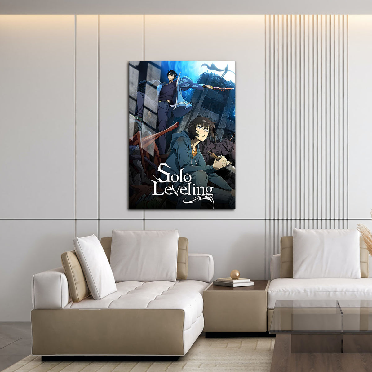 Flex Designs Metal Poster Solo Leveling Cover 16 x 24" Home Goods - TV Show 2024 TV Show Metal Poster