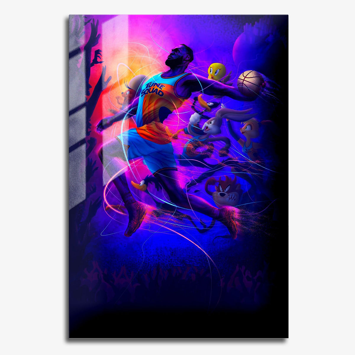 Flex Designs Metal Poster Space Jam A New Legacy 11 x 17" Home Goods - Movie 2021 Movie Metal Poster