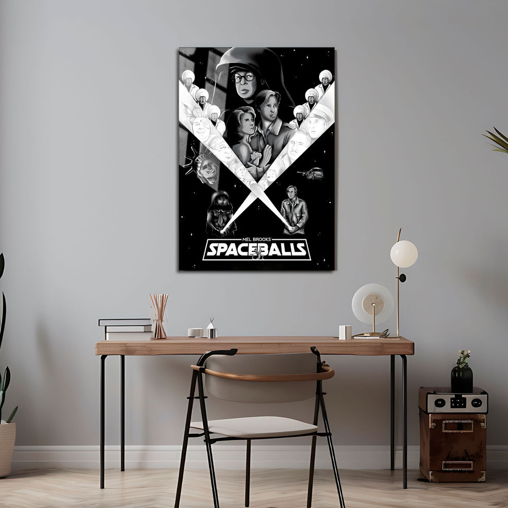 Flex Designs Metal Poster Spaceballs 5 x 7" Home Goods - Movie 1987 Movie Metal Poster