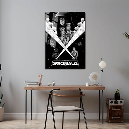 Flex Designs Metal Poster Spaceballs 5 x 7" Home Goods - Movie 1987 Movie Metal Poster