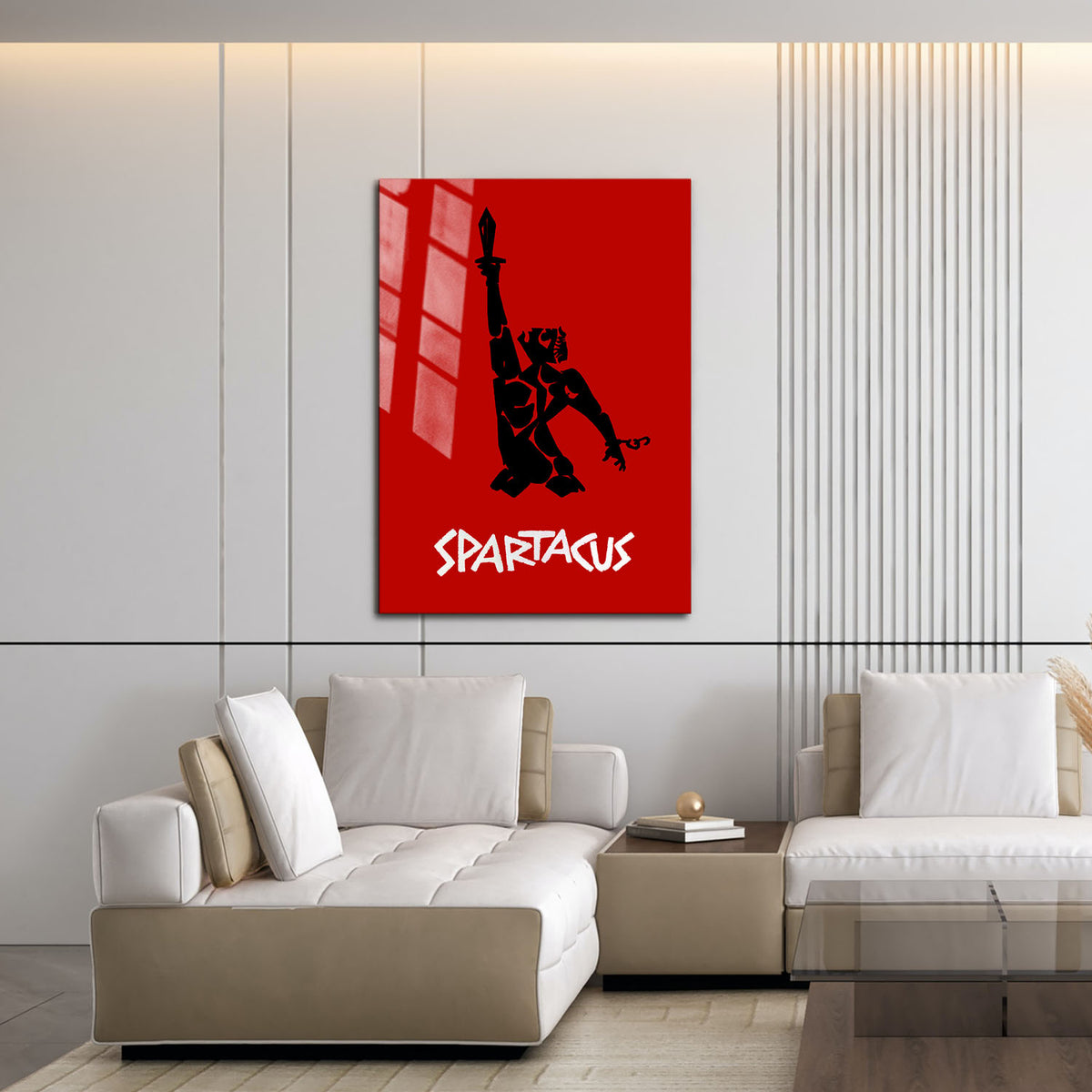 Flex Designs Metal Poster Spartacus 16 x 24" Home Goods - Movie 1960 Movie Metal Poster