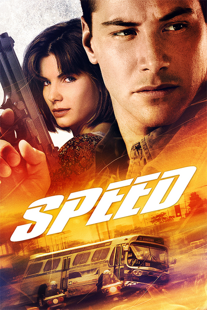 Flex Designs Metal Poster Speed 11 x 17" Home Goods - Movie 1994 Movie Metal Poster