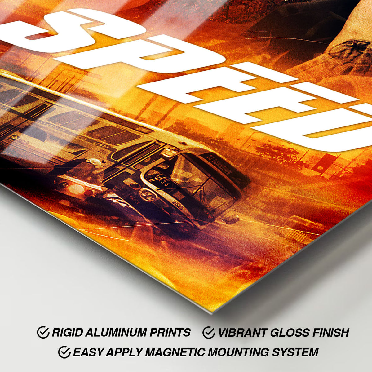 Flex Designs Metal Poster Speed 11 x 17" Home Goods - Movie 1994 Movie Metal Poster