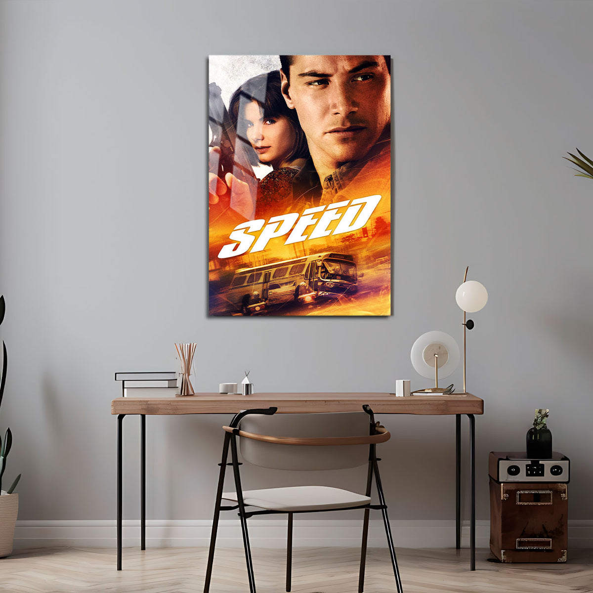 Flex Designs Metal Poster Speed 5 x 7" Home Goods - Movie 1994 Movie Metal Poster