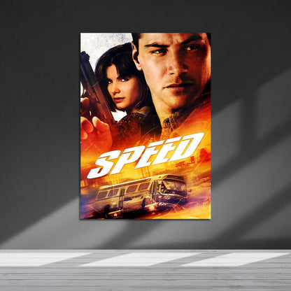 Flex Designs Metal Poster Speed 5 x 7" Home Goods - Movie 1994 Movie Metal Poster