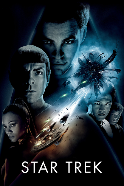 Flex Designs Metal Poster Star Trek Alternate 11 x 17" Home Goods - Movie 2009 Movie Metal Poster