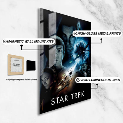 Flex Designs Metal Poster Star Trek Alternate 16 x 24" Home Goods - Movie 2009 Movie Metal Poster