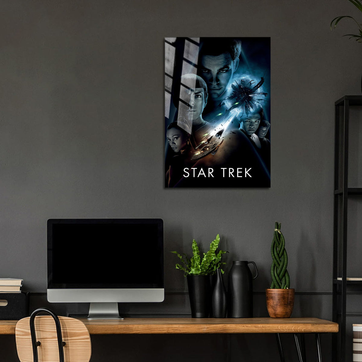 Flex Designs Metal Poster Star Trek Alternate 24 x 36" Home Goods - Movie 2009 Movie Metal Poster
