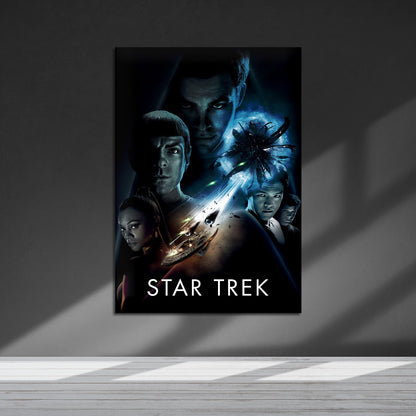 Flex Designs Metal Poster Star Trek Alternate 5 x 7" Home Goods - Movie 2009 Movie Metal Poster