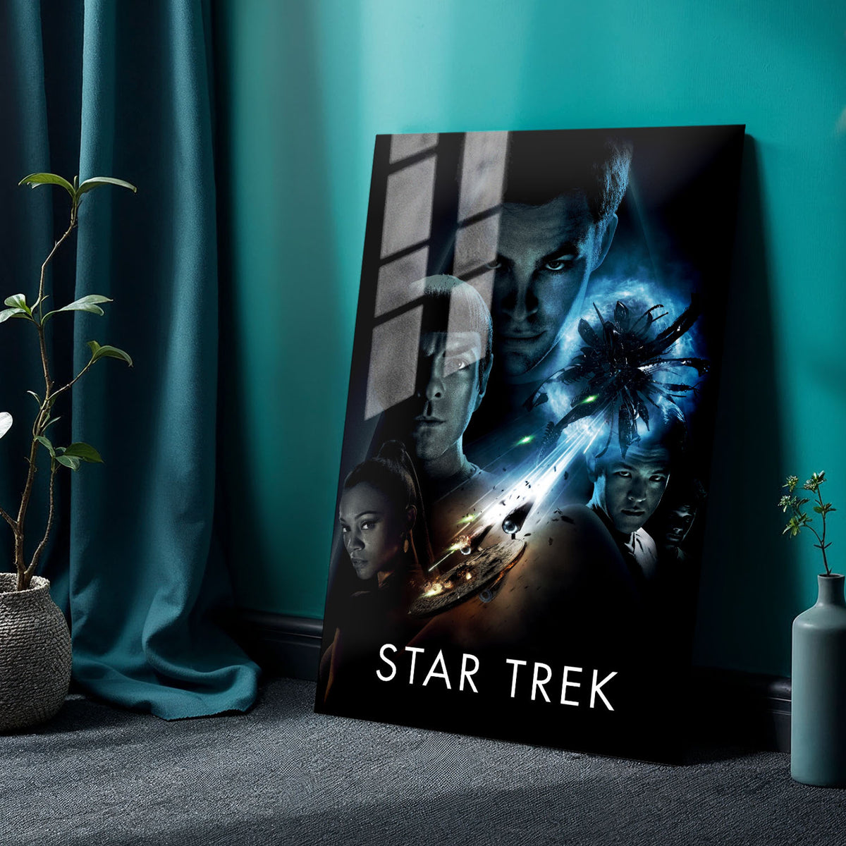 Flex Designs Metal Poster Star Trek Alternate 24 x 36" Home Goods - Movie 2009 Movie Metal Poster