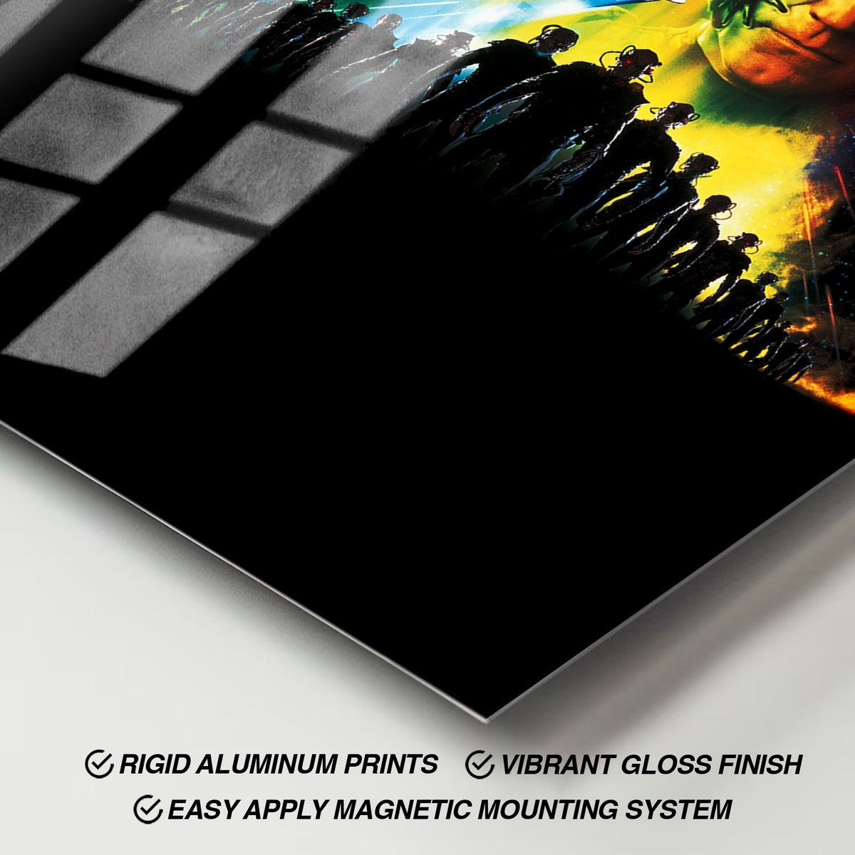 Flex Designs Metal Poster Star Trek First Contact Key Art 11 x 17" Home Goods - Movie 1996 Movie Metal Poster