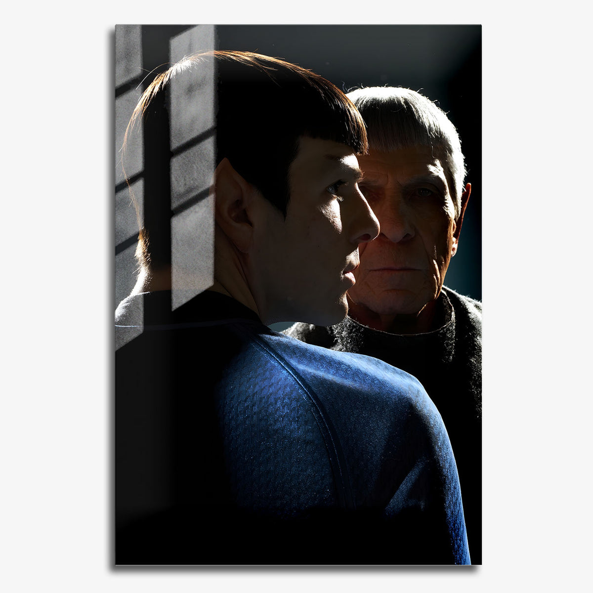 Flex Designs Metal Poster Star Trek Spock 11 x 17" Home Goods - Movie 2009 Movie Metal Poster