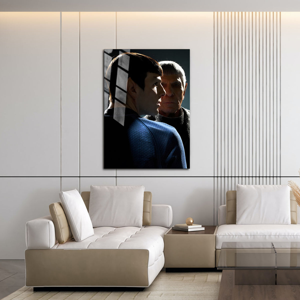 Flex Designs Metal Poster Star Trek Spock 16 x 24" Home Goods - Movie 2009 Movie Metal Poster