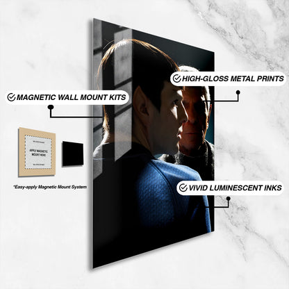 Flex Designs Metal Poster Star Trek Spock 16 x 24" Home Goods - Movie 2009 Movie Metal Poster