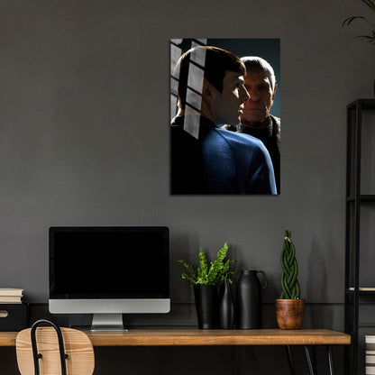 Flex Designs Metal Poster Star Trek Spock 24 x 36" Home Goods - Movie 2009 Movie Metal Poster