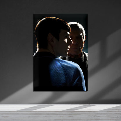 Flex Designs Metal Poster Star Trek Spock 5 x 7" Home Goods - Movie 2009 Movie Metal Poster