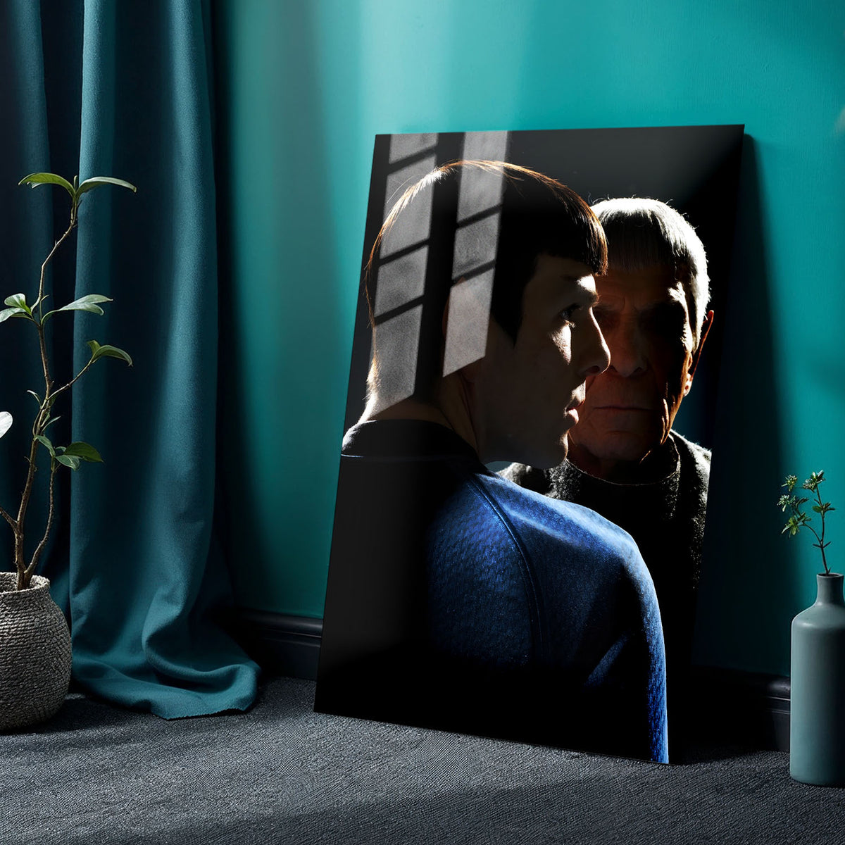 Flex Designs Metal Poster Star Trek Spock 24 x 36" Home Goods - Movie 2009 Movie Metal Poster