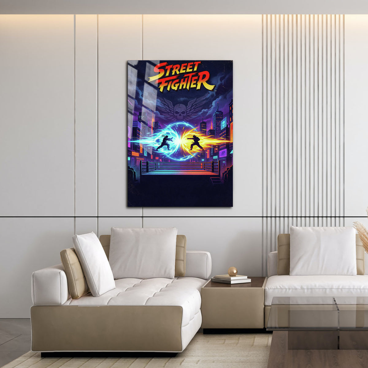 Flex Designs Metal Poster Street Fighter Sketch 16 x 24" Home Goods - Movie 2026 Movie Metal Poster