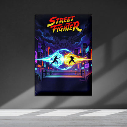 Flex Designs Metal Poster Street Fighter Sketch 5 x 7" Home Goods - Movie 2026 Movie Metal Poster