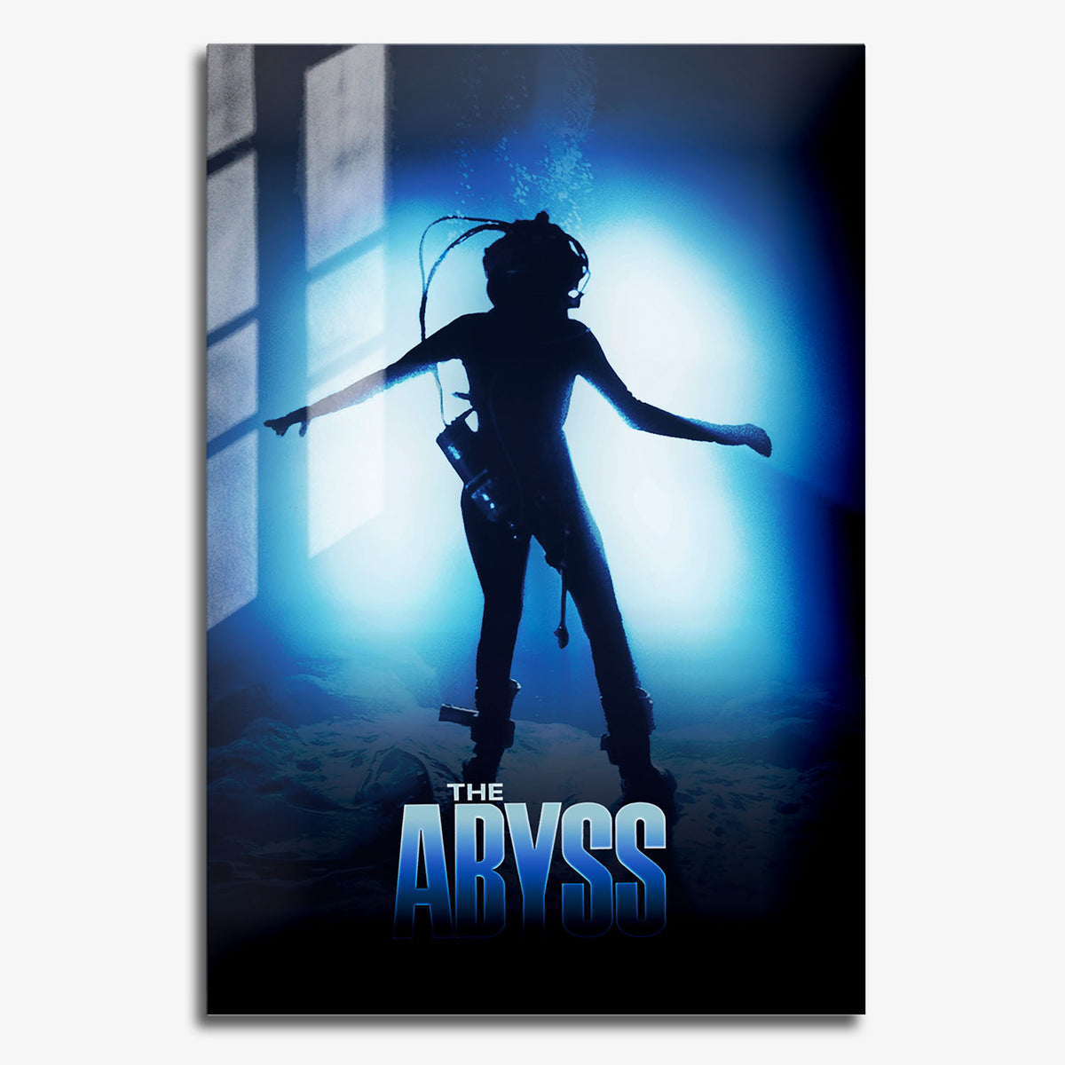 Flex Designs Metal Poster The Abyss 11 x 17" Home Goods - Movie 1989 Movie Metal Poster