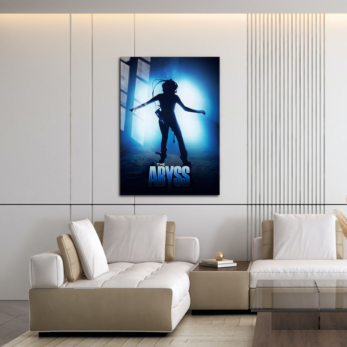 Flex Designs Metal Poster The Abyss 16 x 24" Home Goods - Movie 1989 Movie Metal Poster