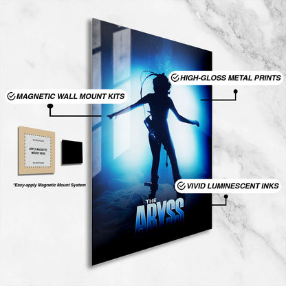 Flex Designs Metal Poster The Abyss 16 x 24" Home Goods - Movie 1989 Movie Metal Poster