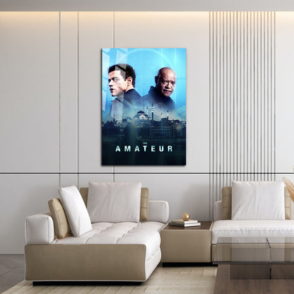 Flex Designs Metal Poster The Amateur 16 x 24" Home Goods - Movie 2025 Movie Metal Poster