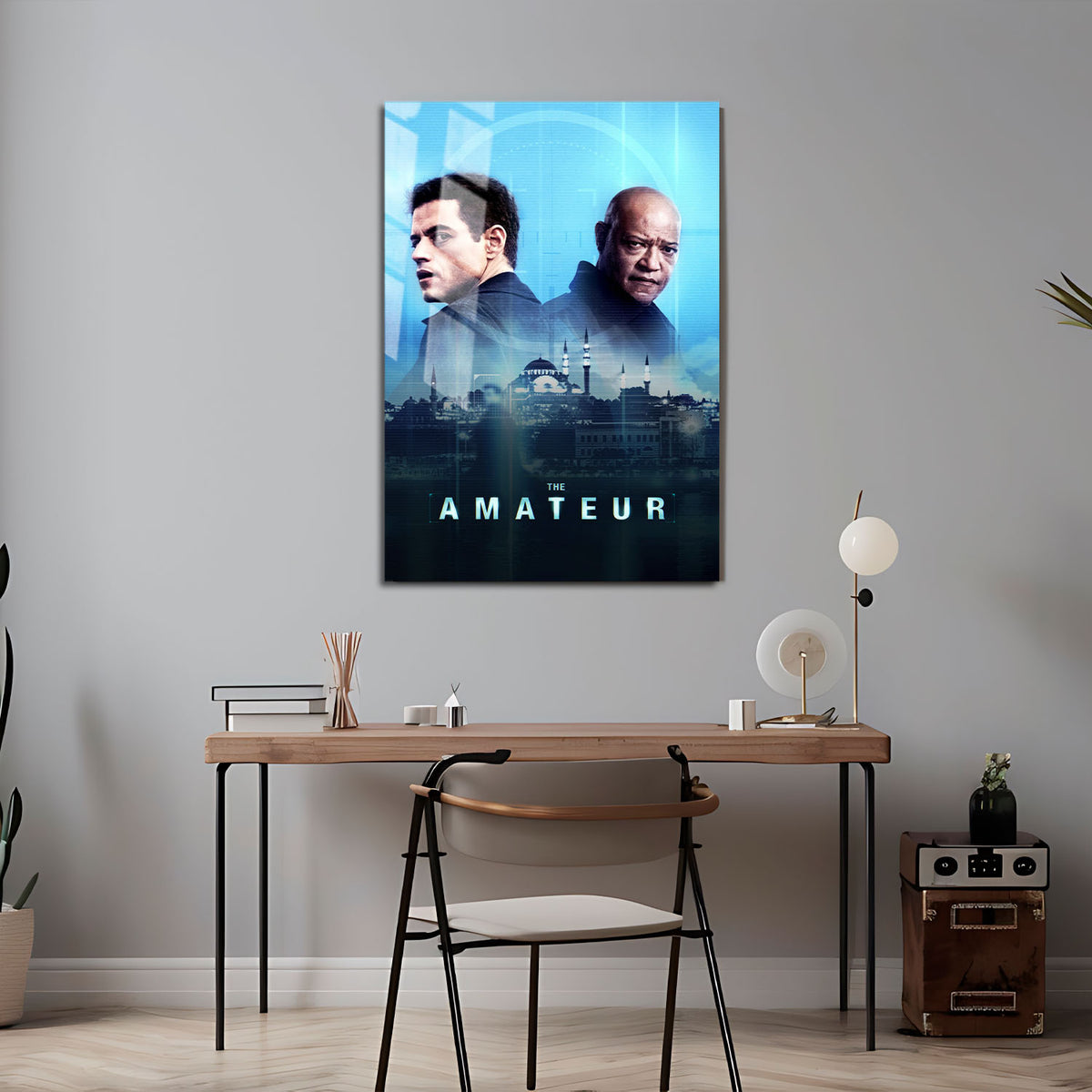 Flex Designs Metal Poster The Amateur 5 x 7" Home Goods - Movie 2025 Movie Metal Poster