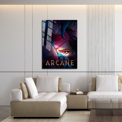 Flex Designs Metal Poster The Arcane 16 x 24" Home Goods - TV Show 2021 TV Show Metal Poster